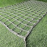 Cargo-Kletternetz für Kinder und Erwachsene, strapazierfähiges Nylon, Spielplatz, Baumnetz, für den Innenbereich, riesiges Netz, Kletterseilnetz, 4 x 4 m