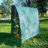 TERRE JARDIN - Tomatenhaus mit Sonnenschutznetz 2x3,5m - Schutz im Sommer