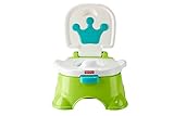 Fisher-Price DLT00 - Lerntöpfchen und Fußbank, grün, für Babys und Kleinkinder