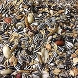 Debes Wildvogelfutter Premium - 15 kg - ohne Milo ohne Weizen ohne Mais - Winterstreufutter mit Fettfutter Saaten und Mehlwürmern