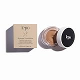 LEPO | Foundation Cream to Powder BioSense Nr. 03 Haselnuss, mit Kokosöl und Bio-Tapiokastärke, glatte und feuchtigkeitsspendende Haut den ganzen Tag